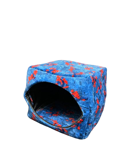 Casa Cama EXTRA GRANDE para mascotas Lavable, comfortable, y calientita (42 x 42 cm)