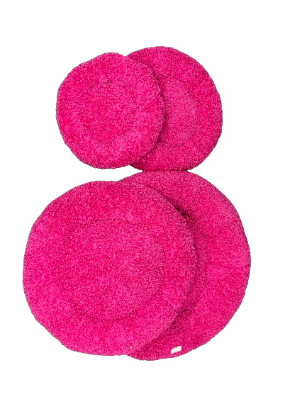 Cama MEDIANA ANTIESTRÉS peluche corto para mascotas cómoda, fácil de lavar y transportable (63 x 63 cm)