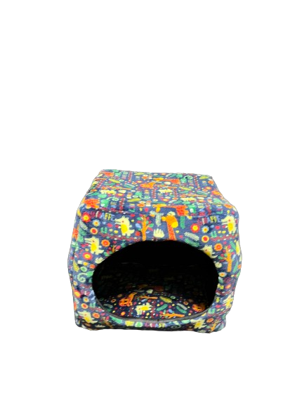 Casa Cama GRANDE para mascotas Lavable, comfortable, y calientita (36 x 36 cm)