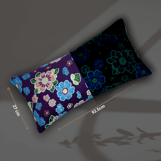 Almohada GRANDE Glow in the Dark Brilla en la Oscuridad (92.5 cm x 27 cm) · Suave, divertida y luminosa