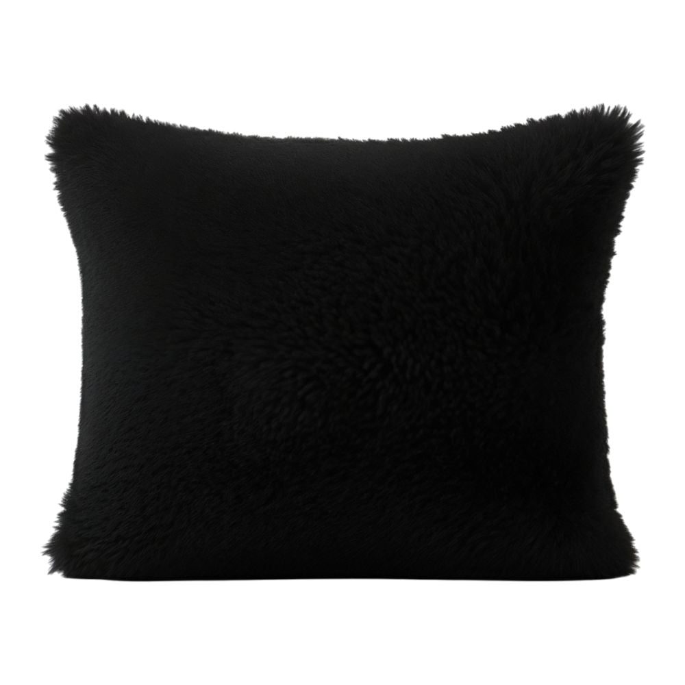 Almohada Plush Estandar de Pelo Alto (34.5 x 55 cm) — Suave, Acolchonada y Perfecta para Decorar