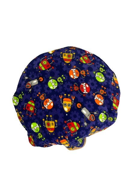 Cama MEDIANA tipo puff con cobija afelpada para mascotas Lavable, comfortable, y calientita  (49 x 49 cm)