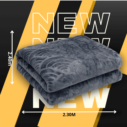 Frazada Flannel Ligera Extra Suave 2.40 x 2.30 m | Ideal para Cama Matrimonial y Queen