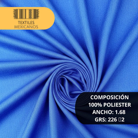 Tela Tergal 100% Poliéster | Resistente, Durable y Versátil (Ancho 1.68 m | 226 g/m²)