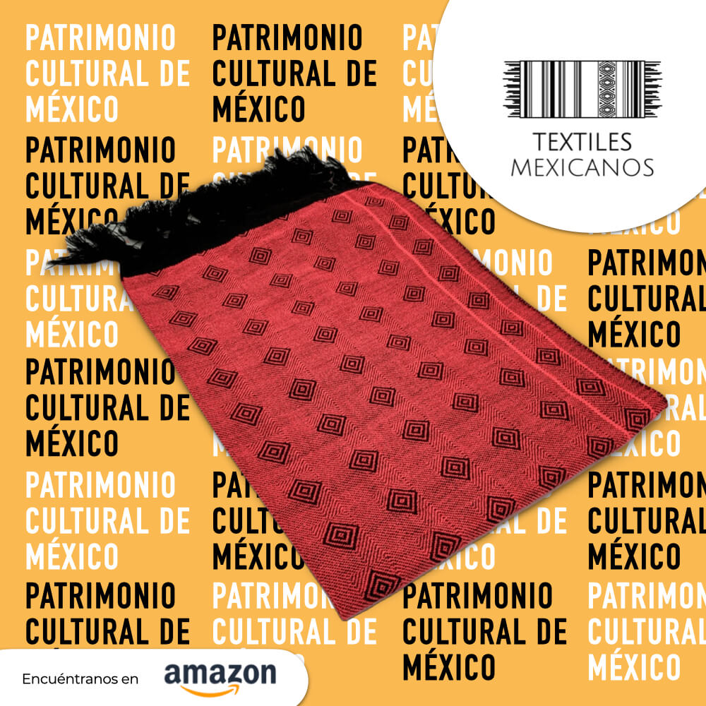Rebozo Artesanal "Rombito Metálicos" con calidad de Exportación 100% acrílico