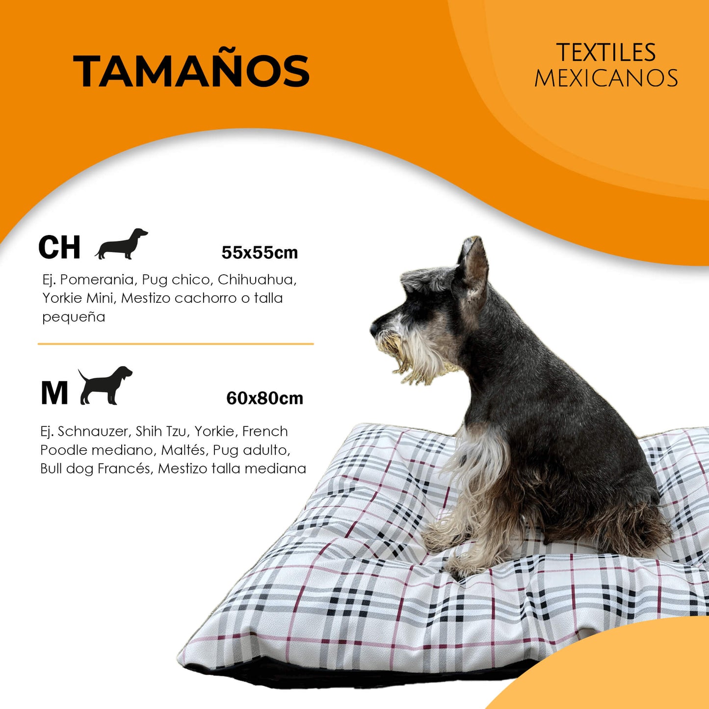 Cama GRANDE Fresca, Para Climas Cálidos, elaborada con tela tipo Loneta arriba y con tela impermeable abajo, para todo tipo de mascotas, Extra comfort Lavable, ligera y resistente (60 x 80 cm)