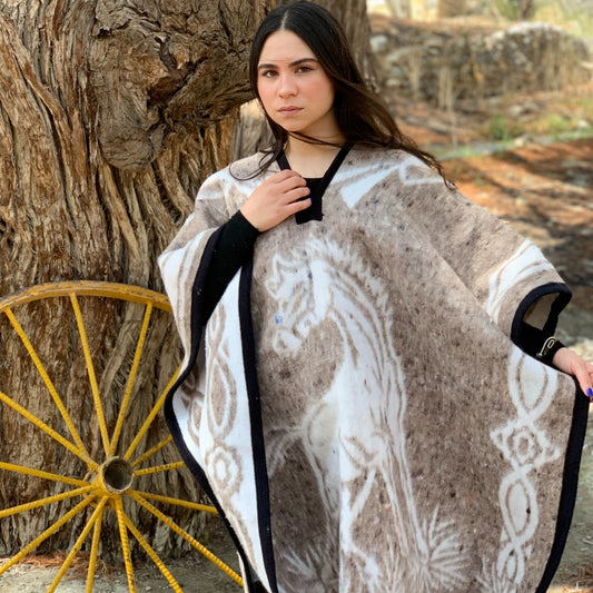 Gabán Artesanal México Doble Vista UNISEX