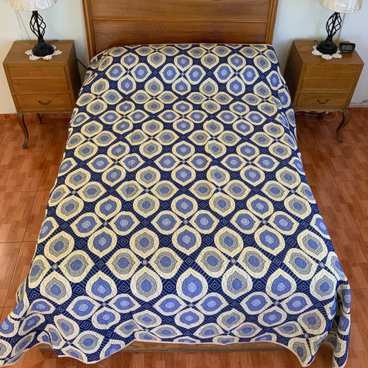 Colcha tipo Española doble Vista MATRIMONIAL 2.10 x 2.50 mts