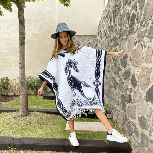 Gabán Artesanal México Doble Vista UNISEX