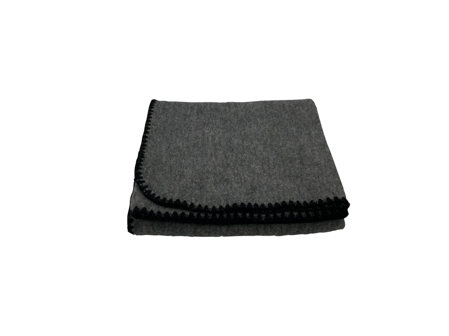 Cobertor “Syberia” de Lana color Negro (1.60 x 2.00 mts.)