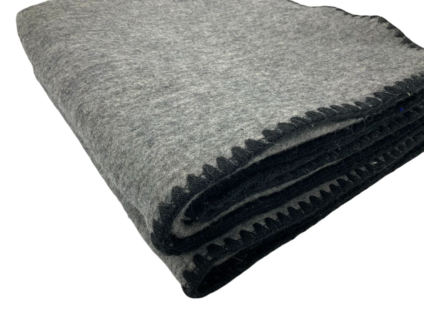 Cobertor “Syberia” de Lana color Negro (1.60 x 2.00 mts.)