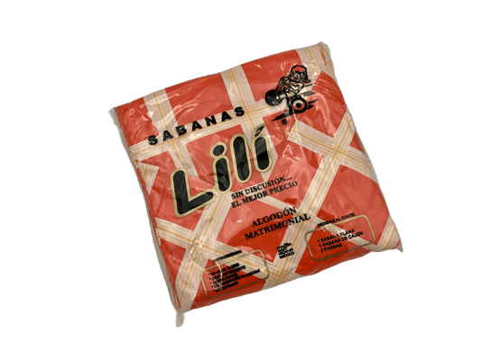 Sábana de Algodón Estampada Matrimonial