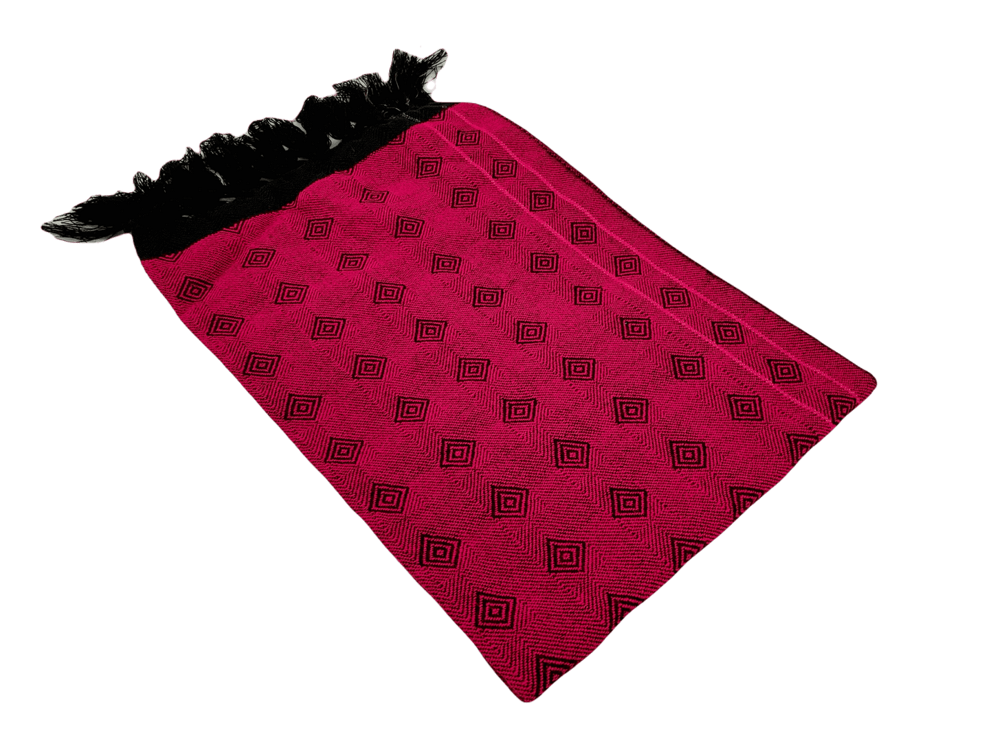 Rebozo Artesanal "Rombito Metálicos" con calidad de Exportación 100% acrílico