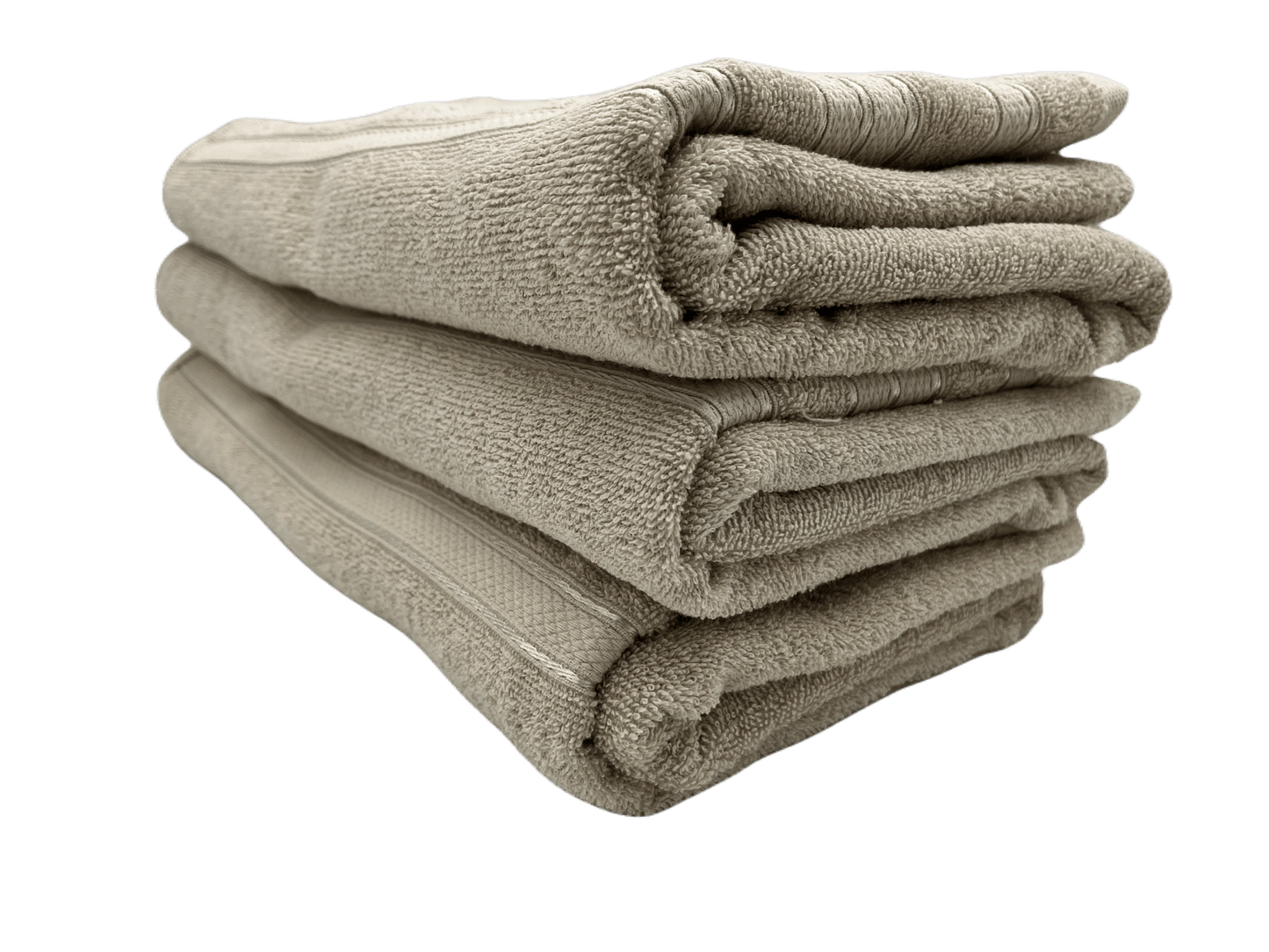 Toalla de algodón importado en medida "baño completo" es súper suave y absorbente, tamaño de .80 cm x 1.50 mts