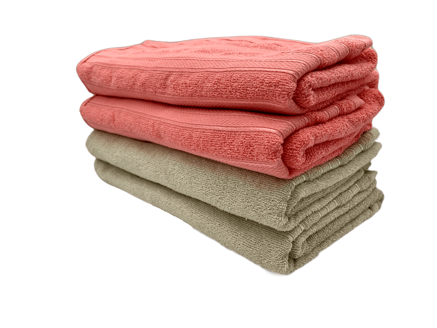Toalla de algodón importado en medida "baño completo" es súper suave y absorbente, tamaño de .80 cm x 1.50 mts