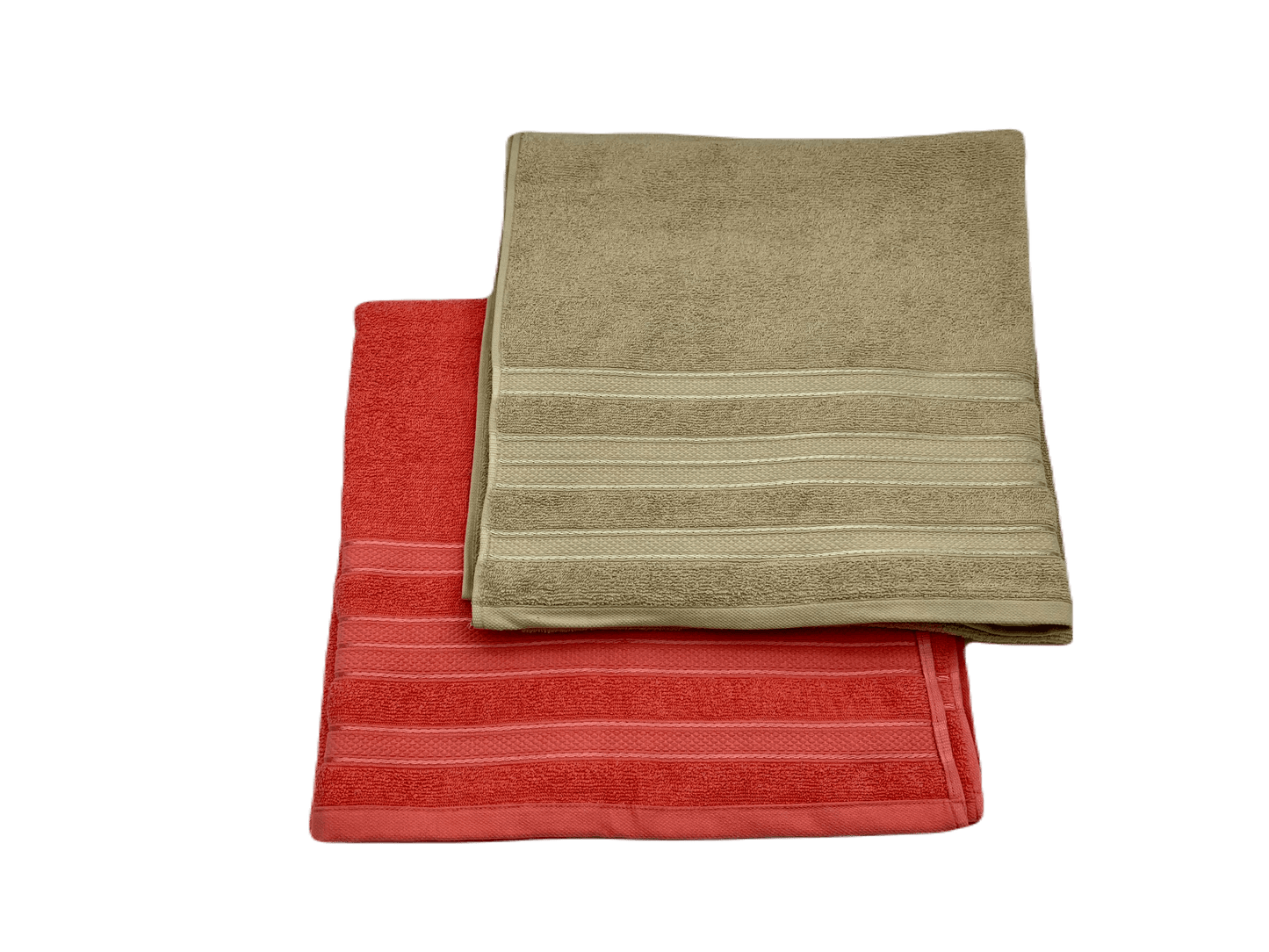 Toalla de algodón importado en medida "baño completo" es súper suave y absorbente, tamaño de .80 cm x 1.50 mts