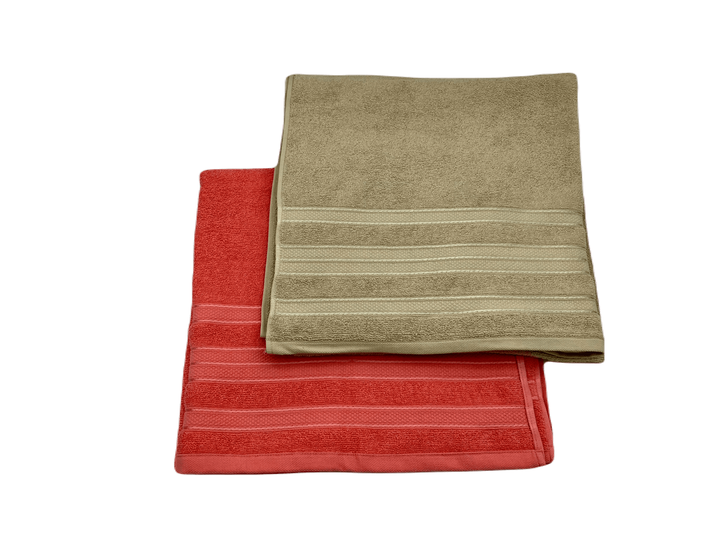 Toalla de algodón importado en medida "baño completo"  es súper suave y absorbente, tamaño de  .80 cm x 1.50 mts