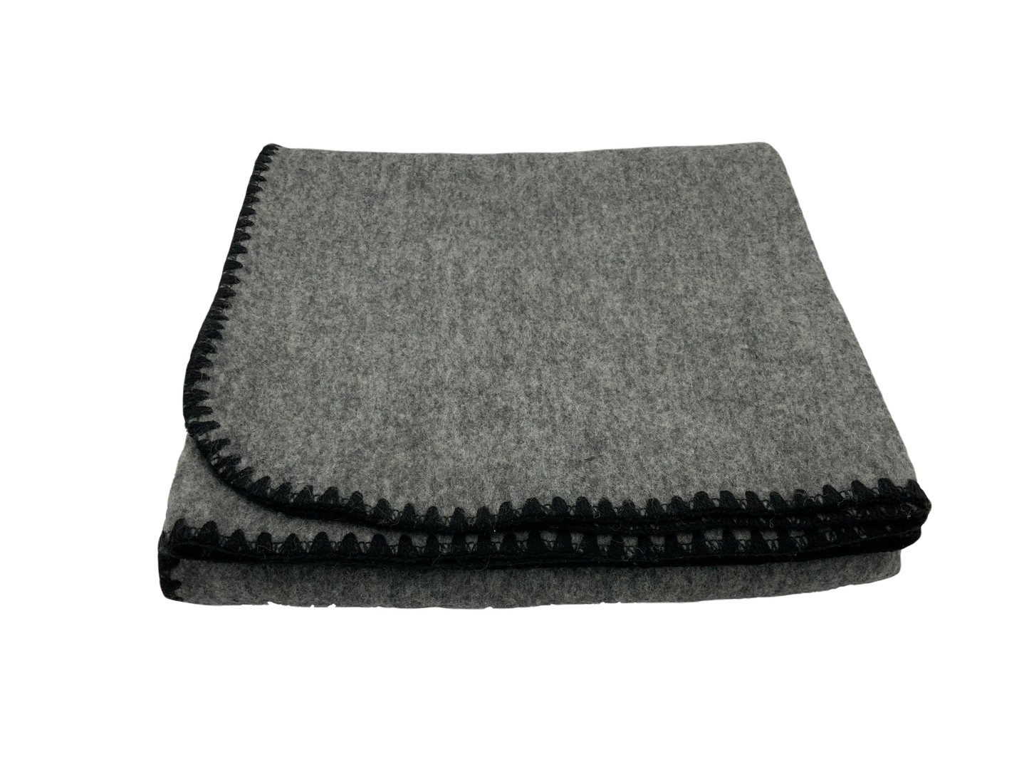 Cobertor “Syberia” de Lana color Negro (1.60 x 2.00 mts.)