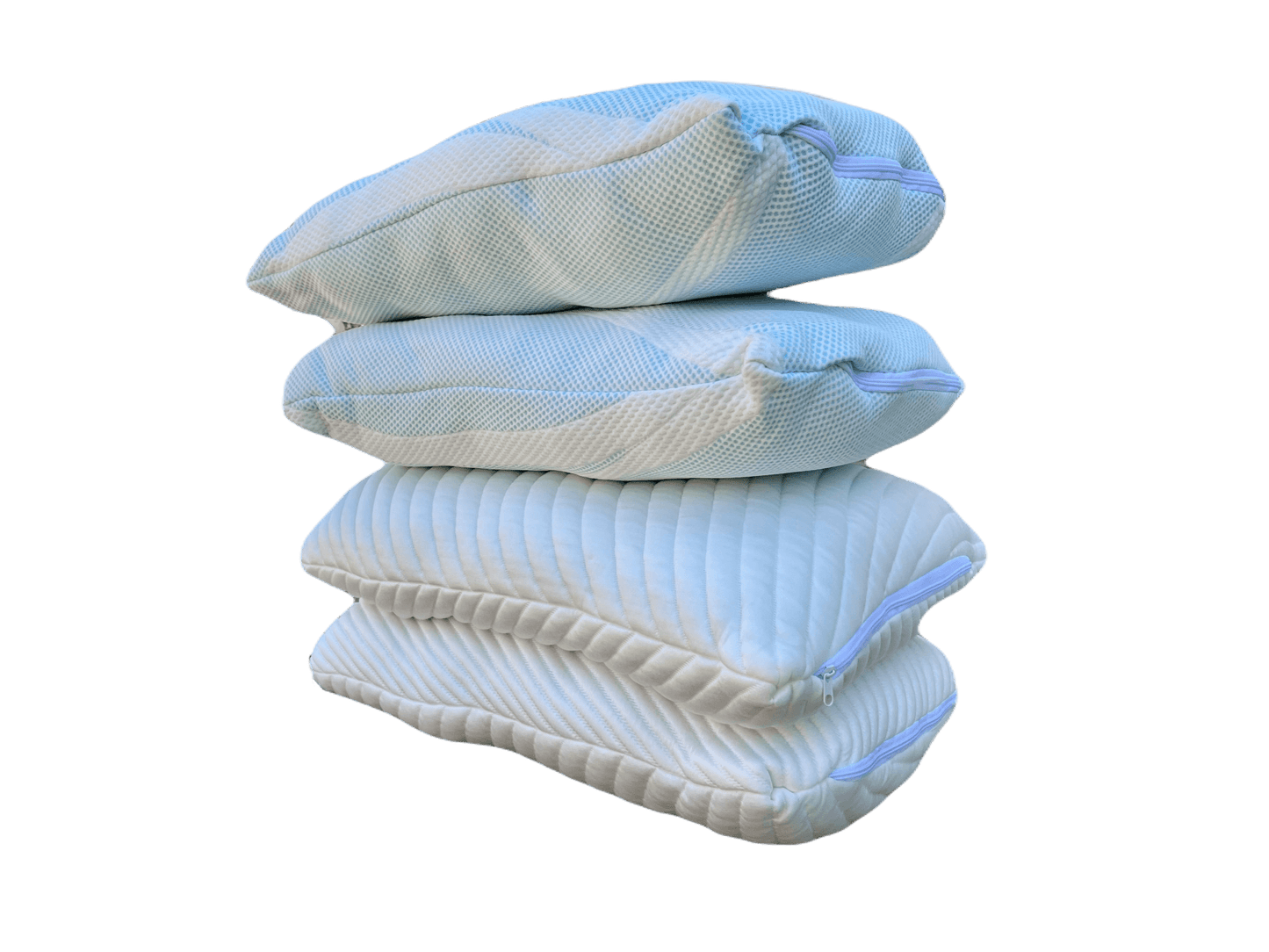 Par de Almohadas Hipoalergénicas, Antiácaros, Frescas y Cómodas con cierre STD 50 x 70 cm
