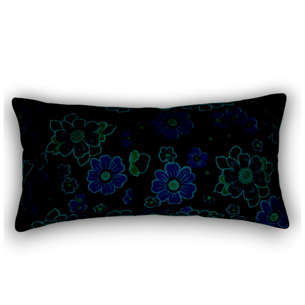 Almohada GRANDE Glow in the Dark Brilla en la Oscuridad  (92.5 cm x 27 cm) · Suave, divertida y luminosa