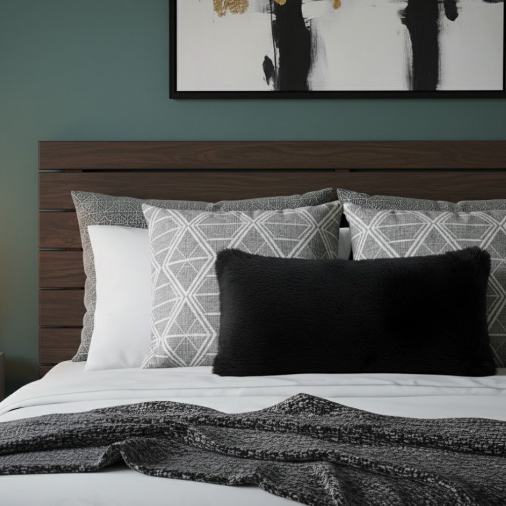 ⭐ Almohada Grande Plush de Pelo Alto (92.5 cm x 27 cm)— Ultra Suave, Extra Larga y Perfecta para Consentirte