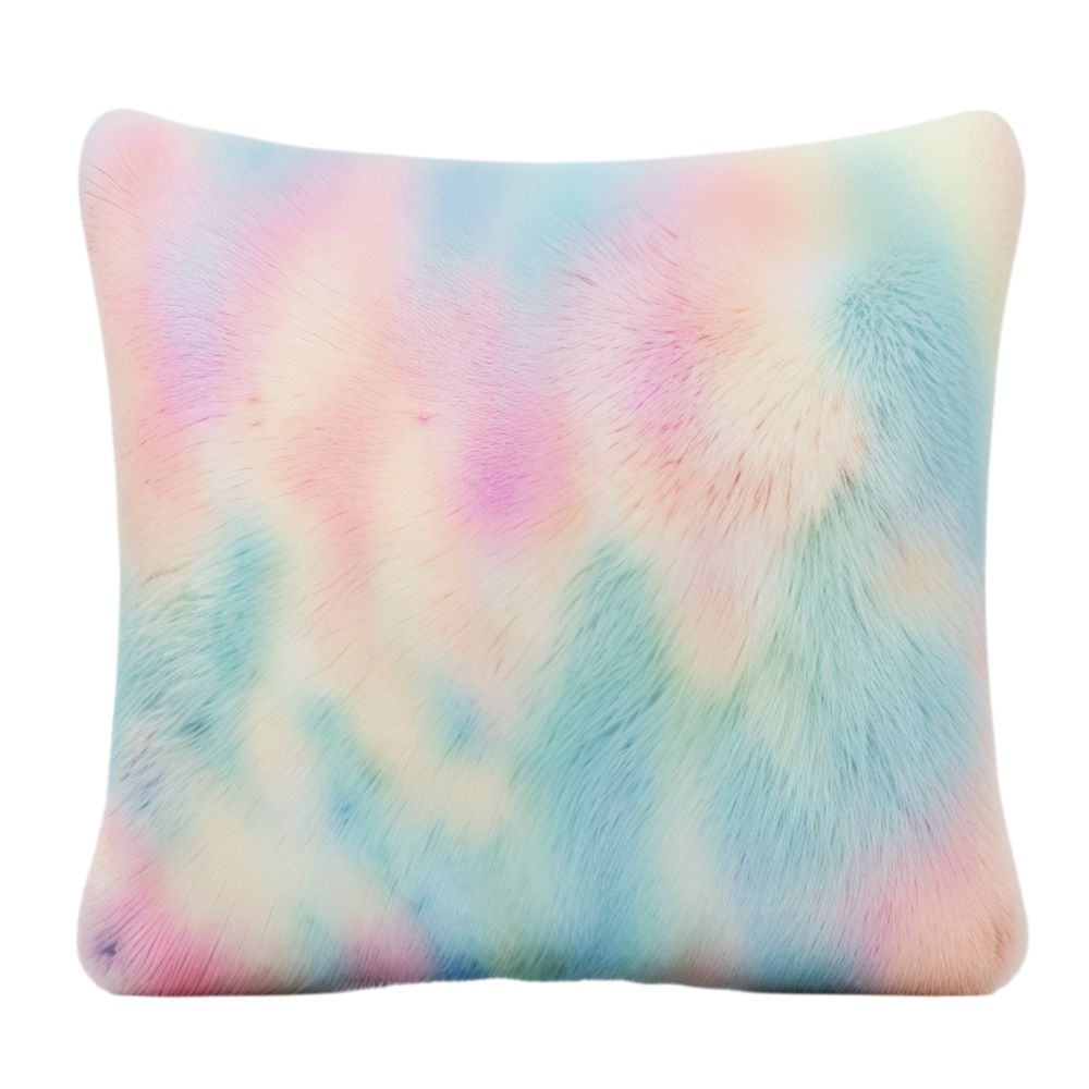 Almohada Plush Estandar de Pelo Alto (34.5 x 55 cm) — Suave, Acolchonada y Perfecta para Decorar