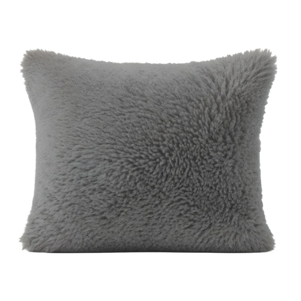 Almohada Plush Estandar de Pelo Alto (34.5 x 55 cm) — Suave, Acolchonada y Perfecta para Decorar