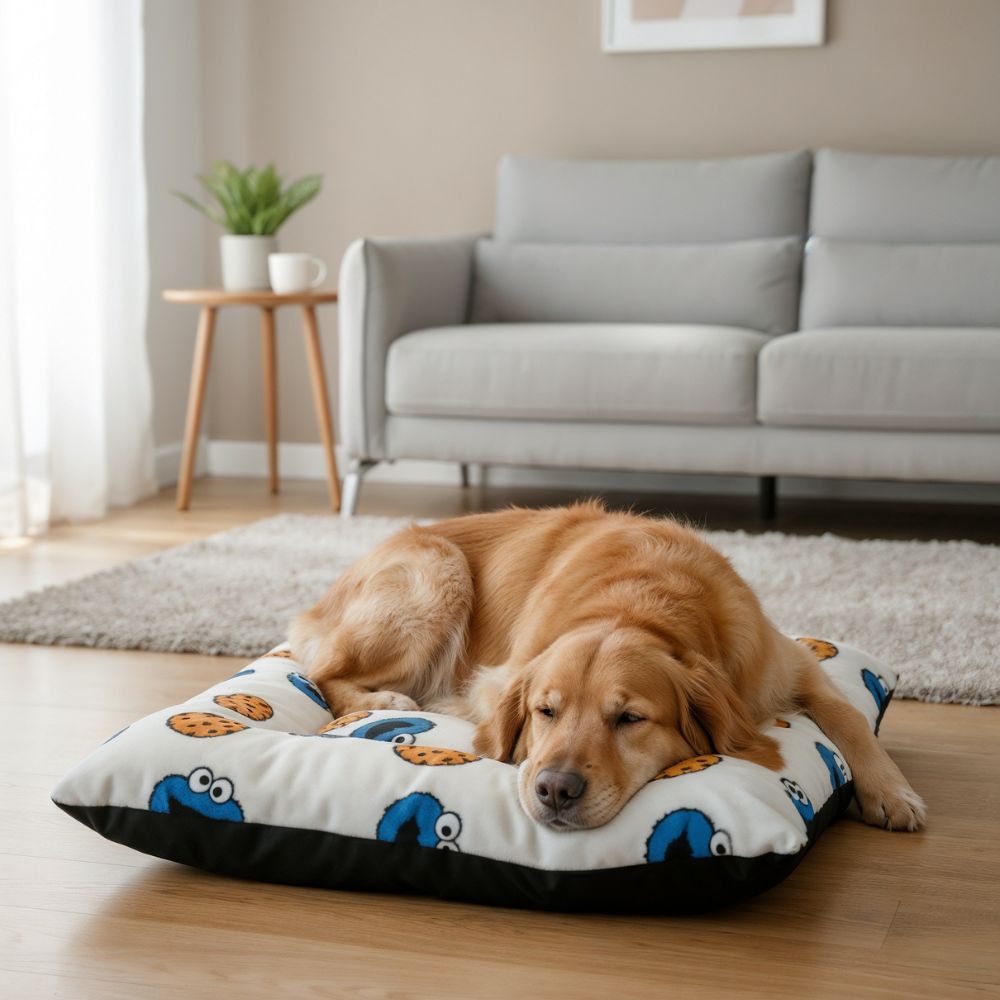 Cama Afelpada para Mascota  (65 x 80 cm) — Ultra Suave, Lavable y con Relleno Tipo Delcron