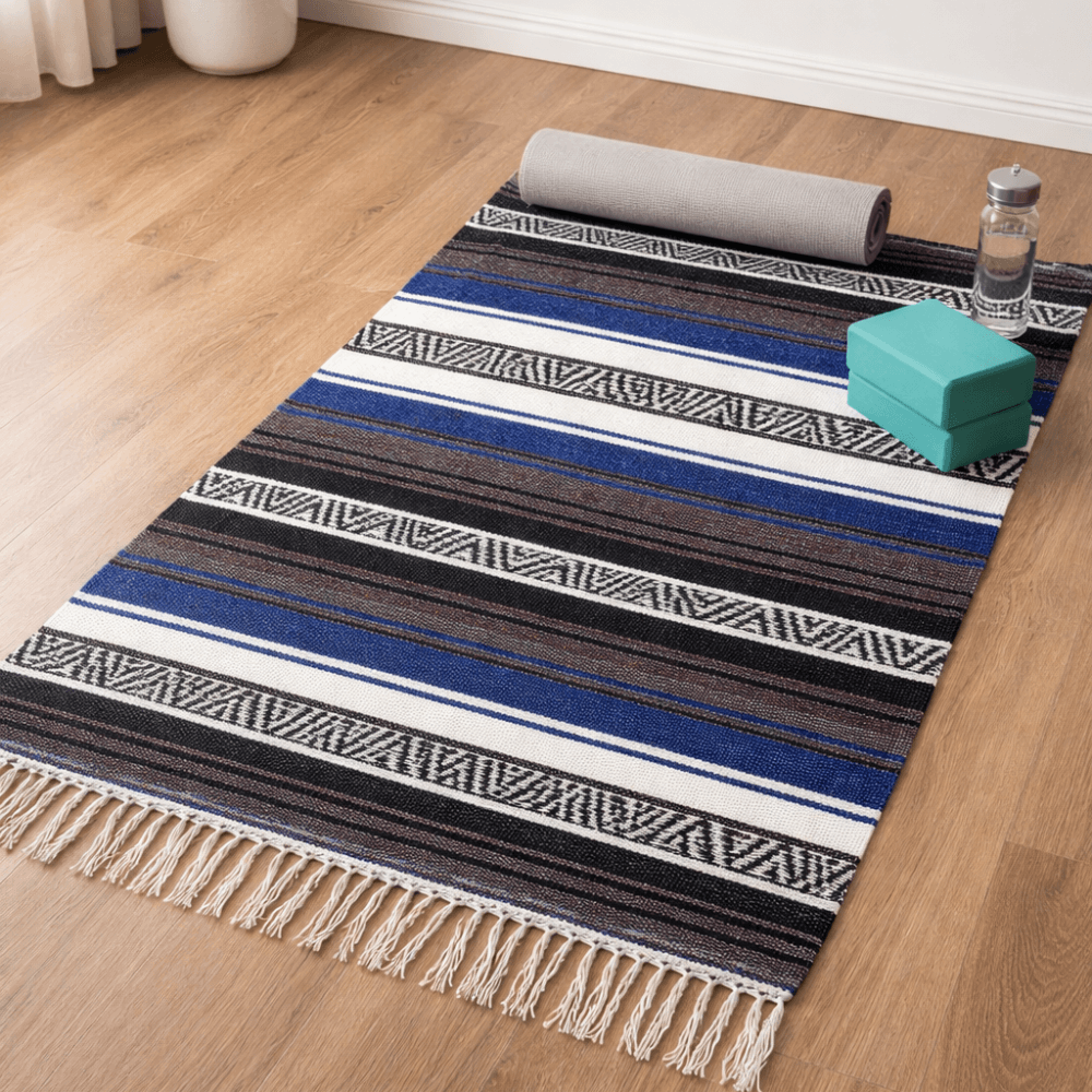 Panama Blanket Multiusos 1.40 x 1.90 m | Cobija Mexicana para Yoga, Hogar y Auto