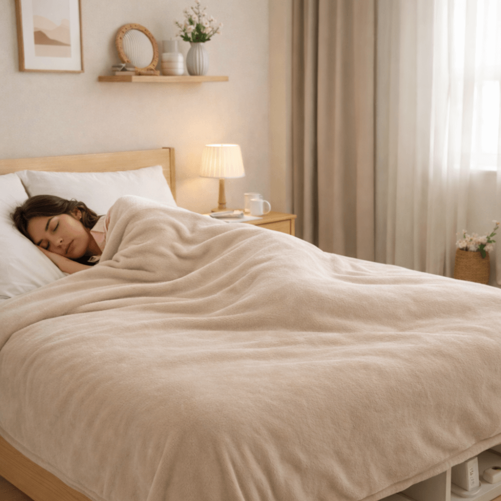 Frazada Flannel Económica Suave y Ligera 1.80 x 2.20 m | Ideal para Uso Diario