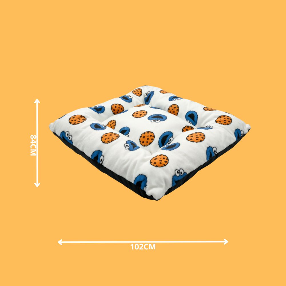 Cama Afelpada para Mascota  (65 x 80 cm) — Ultra Suave, Lavable y con Relleno Tipo Delcron