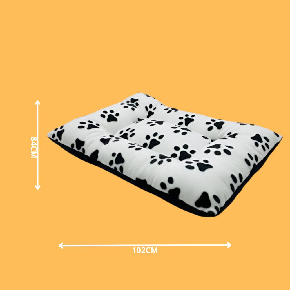 Cama Afelpada para Mascota  (65 x 80 cm) — Ultra Suave, Lavable y con Relleno Tipo Delcron