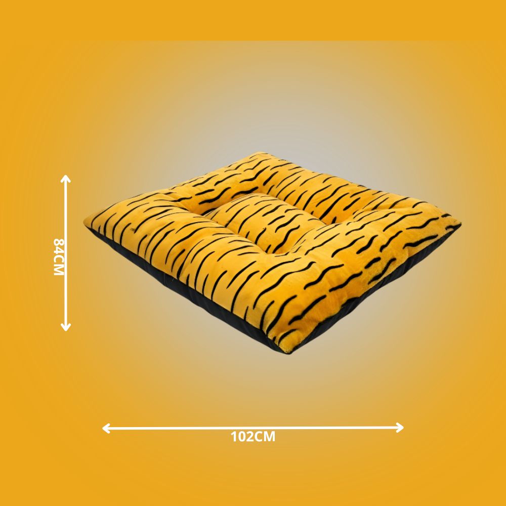 Cama Afelpada para Mascota  (65 x 80 cm) — Ultra Suave, Lavable y con Relleno Tipo Delcron