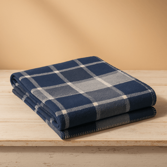 Frazada Grecia · 80% Lana · 1.60 x 2.00 mts — Elegancia clásica que abraza