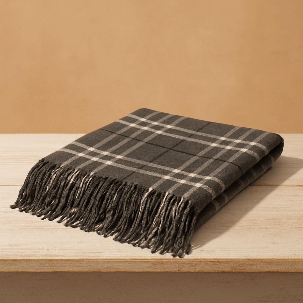 Frazada Home · 50% Lana · 1.60 x 1.90 mts — Calidez moderna para tu hogar