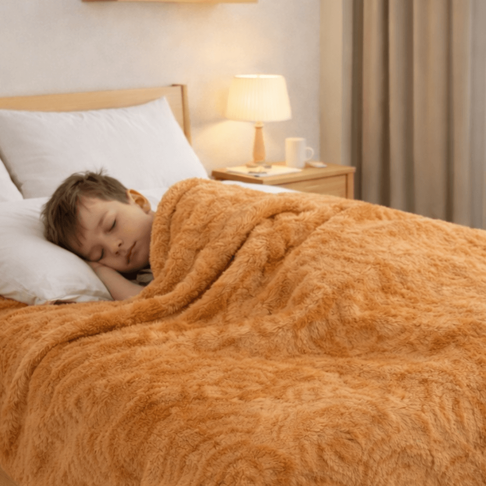 Frazada Flannel Ligera Extra Suave 2.40 x 2.30 m | Ideal para Cama Matrimonial y Queen