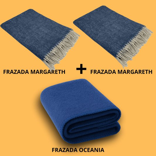 Paquete Doble Margareth + Oceanía — Elegancia, suavidad y calidez en perfecta armonía