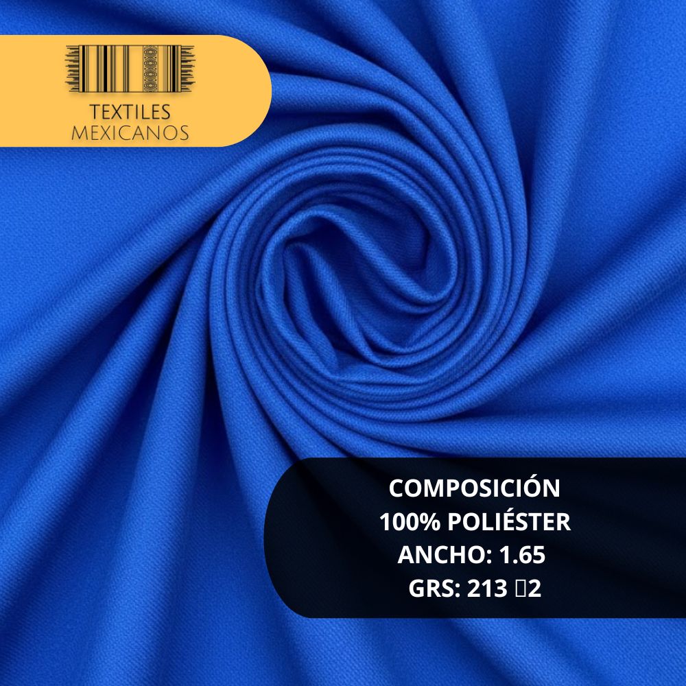 Tela Sarga Paladín 100% Poliéster | Resistente, Durable y Versátil (Ancho 1.65 m | 213 g/m²)