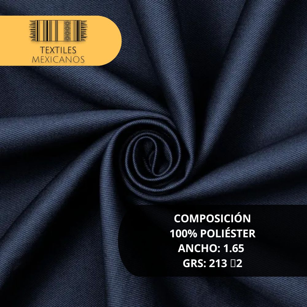 Tela Sarga Paladín 100% Poliéster | Resistente, Durable y Versátil (Ancho 1.65 m | 213 g/m²)
