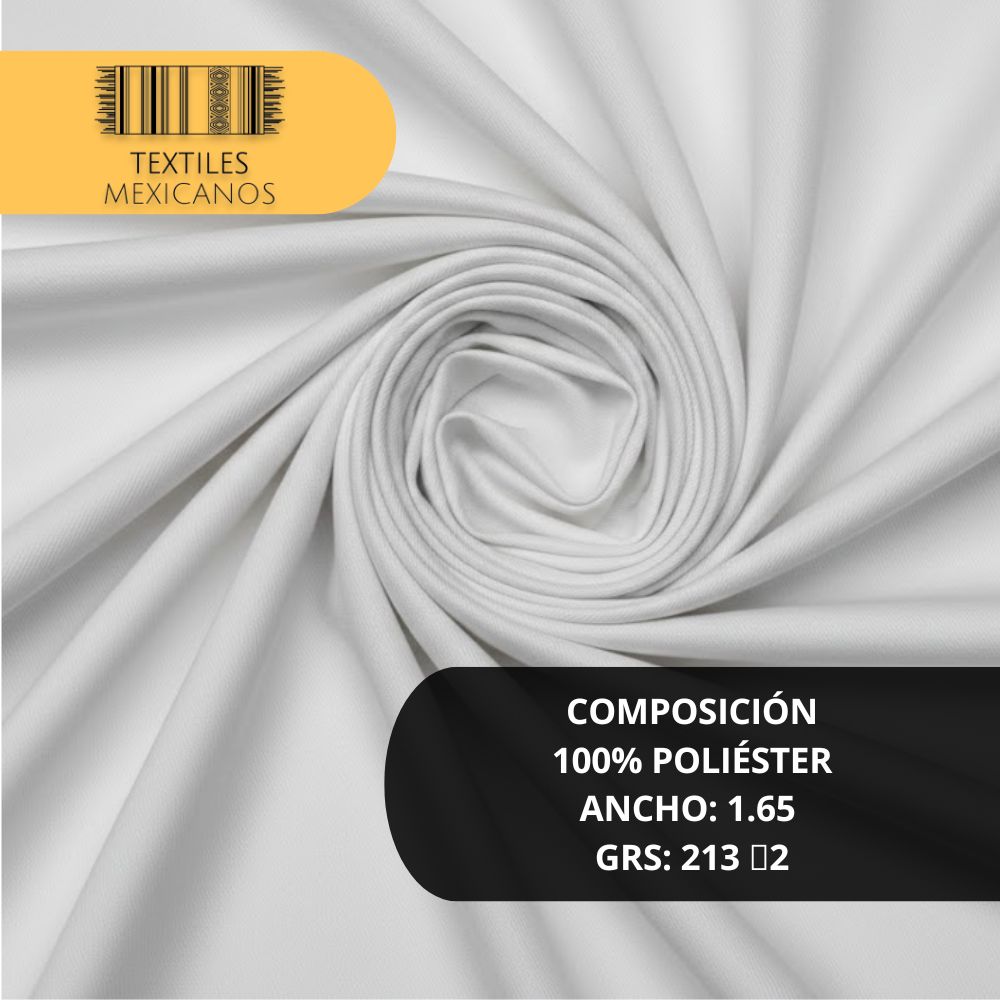 Tela Sarga Paladín 100% Poliéster | Resistente, Durable y Versátil (Ancho 1.65 m | 213 g/m²)