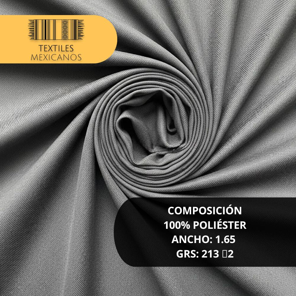 Tela Sarga Paladín 100% Poliéster | Resistente, Durable y Versátil (Ancho 1.65 m | 213 g/m²)