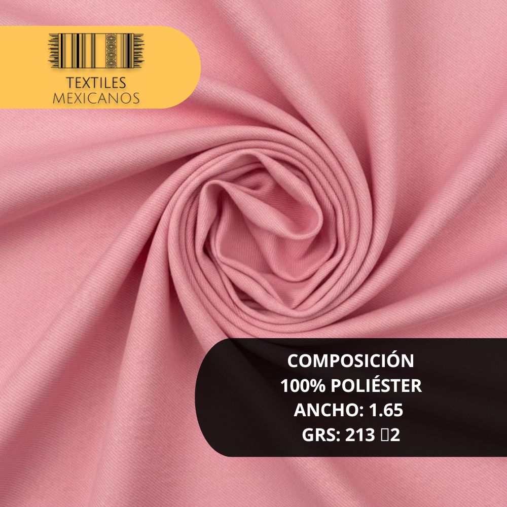 Tela Sarga Paladín 100% Poliéster | Resistente, Durable y Versátil (Ancho 1.65 m | 213 g/m²)