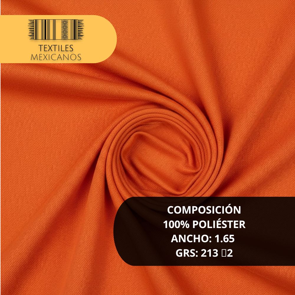 Tela Sarga Paladín 100% Poliéster | Resistente, Durable y Versátil (Ancho 1.65 m | 213 g/m²)
