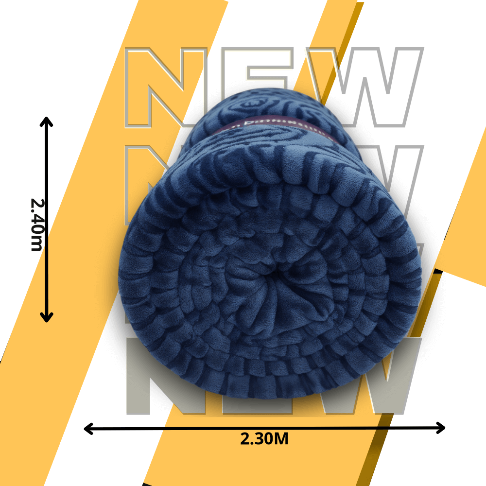 Frazada Flannel Ligera Extra Suave 2.40 x 2.30 m | Ideal para Cama Matrimonial y Queen