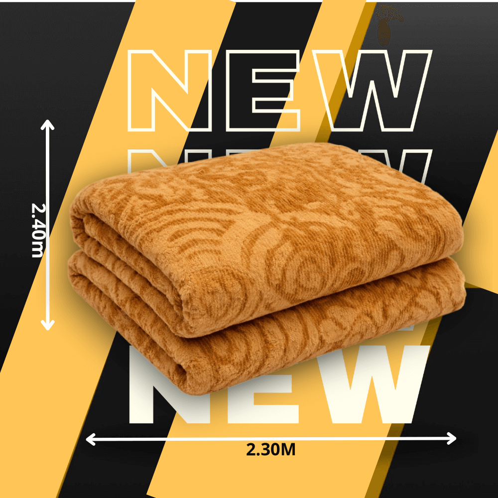 Frazada Flannel Ligera Extra Suave 2.40 x 2.30 m | Ideal para Cama Matrimonial y Queen