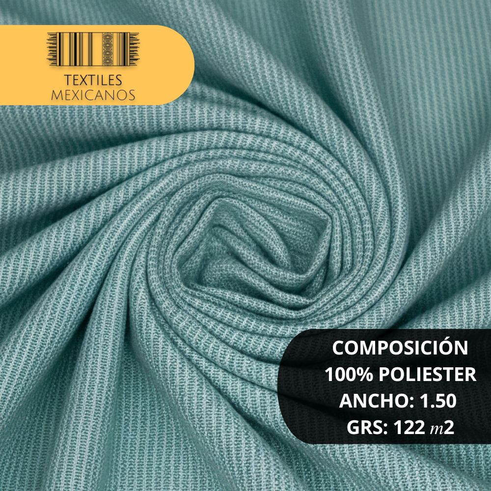 Tela Mil Rayas 100% Poliéster | Ligera, Resistente y Versátil (Ancho 1.50 m | 122 g/m²)