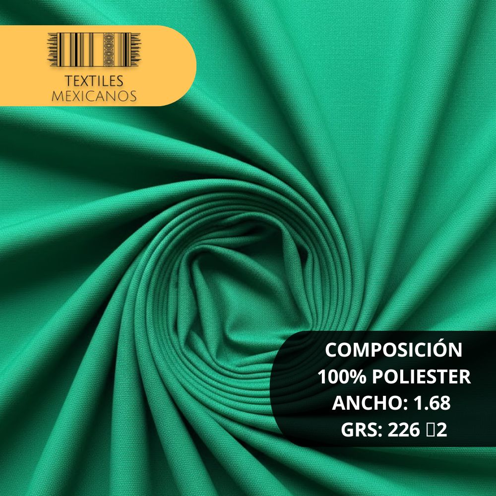 Tela Tergal 100% Poliéster | Resistente, Durable y Versátil (Ancho 1.68 m | 226 g/m²)