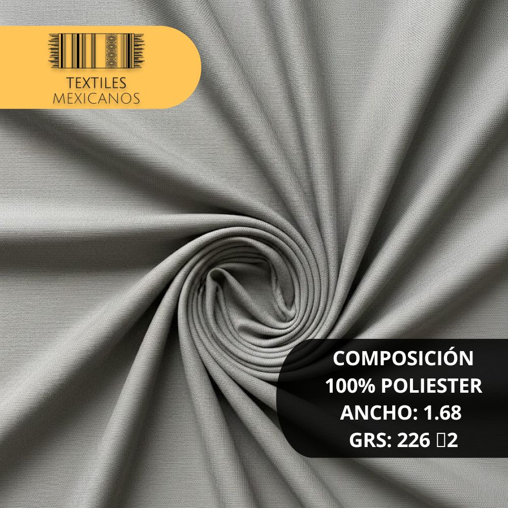 Tela Tergal 100% Poliéster | Resistente, Durable y Versátil (Ancho 1.68 m | 226 g/m²)