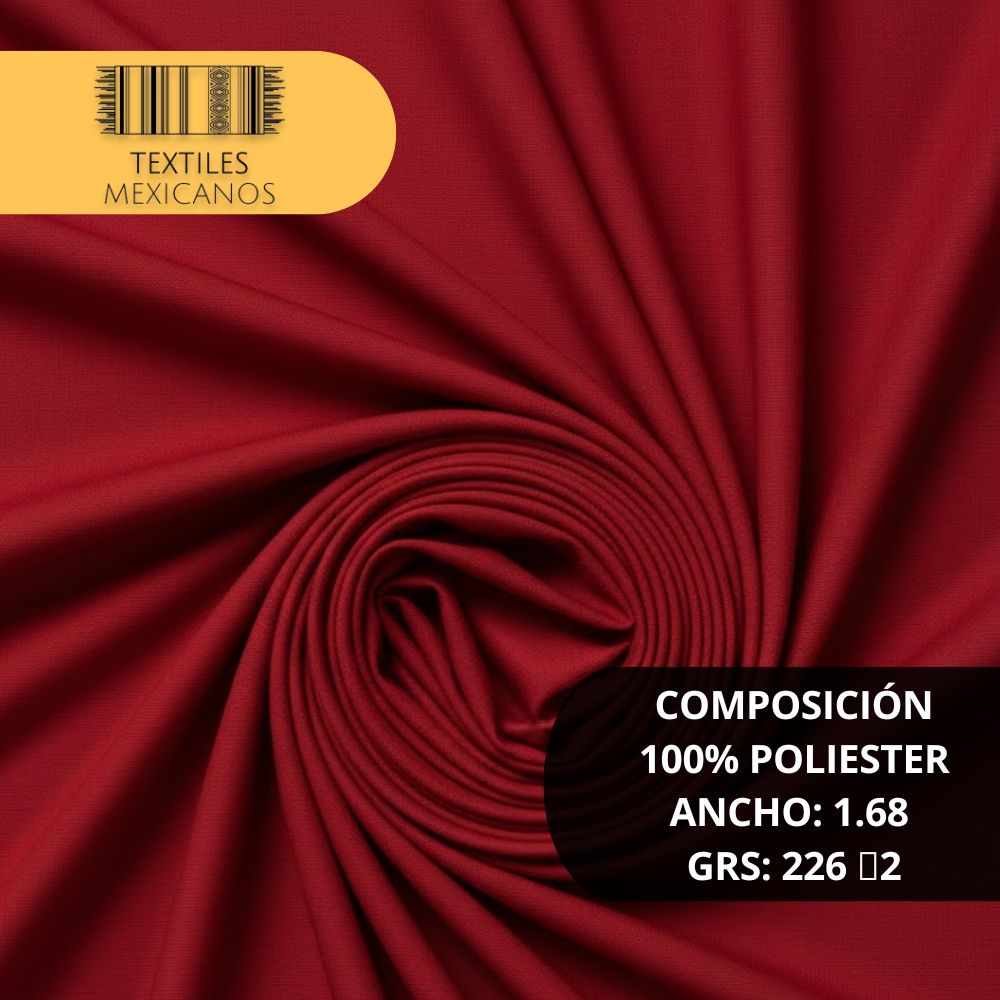Tela Tergal 100% Poliéster | Resistente, Durable y Versátil (Ancho 1.68 m | 226 g/m²)