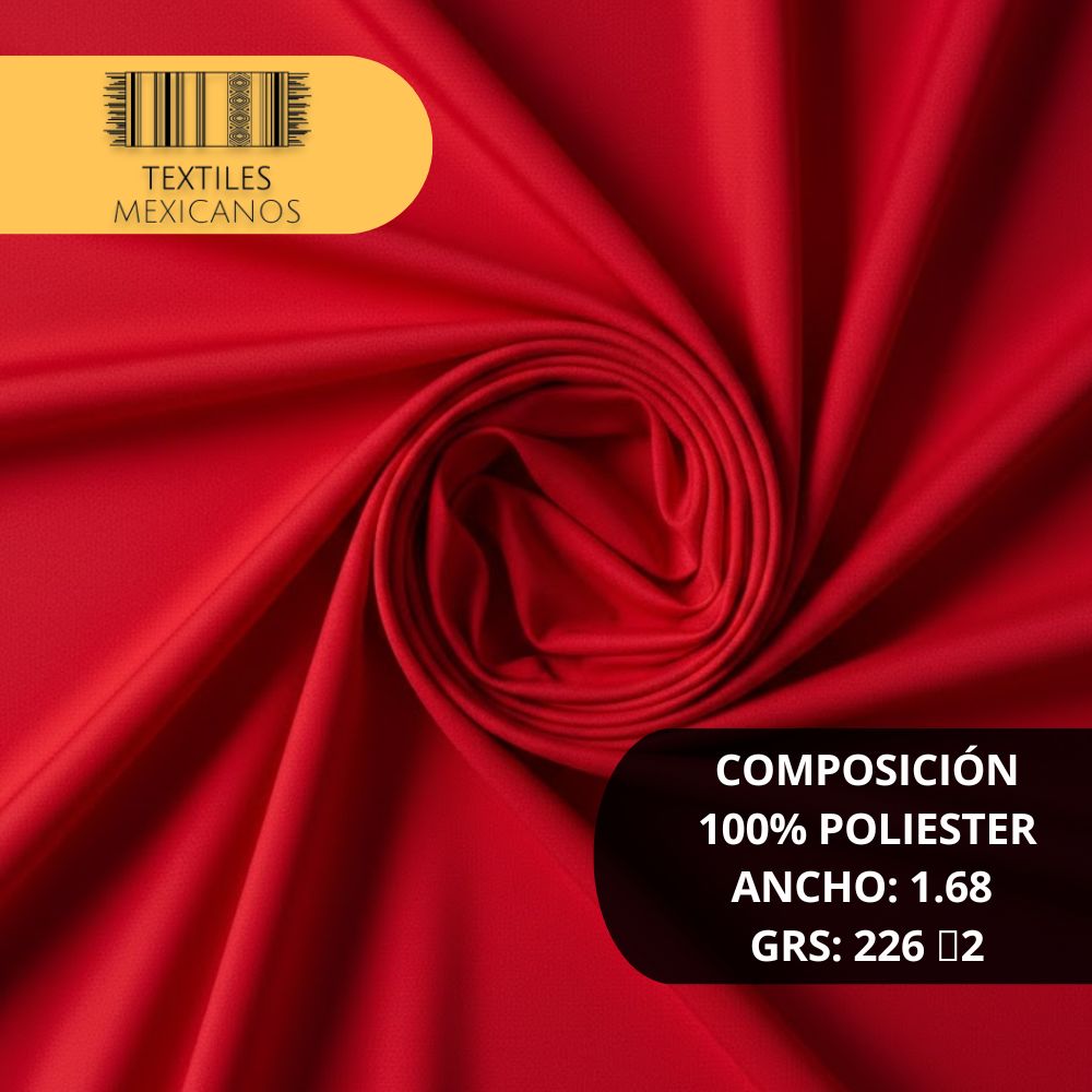 Tela Tergal 100% Poliéster | Resistente, Durable y Versátil (Ancho 1.68 m | 226 g/m²)